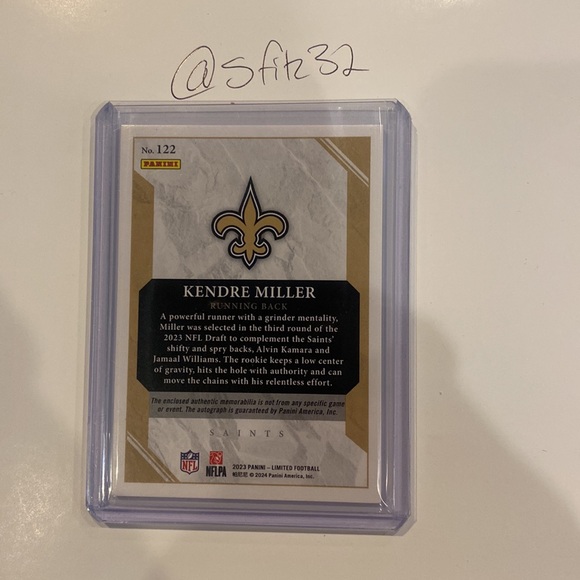 Kendre Miller RPA - Picture 2 of 2